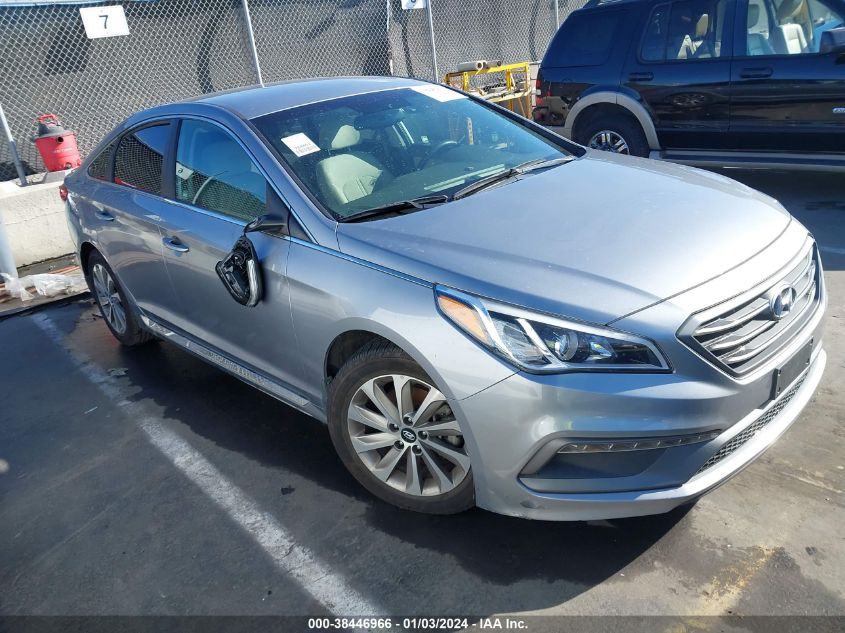 2017 Hyundai Sonata Sport VIN: 5NPE34AF0HH496794 Lot: 38446966