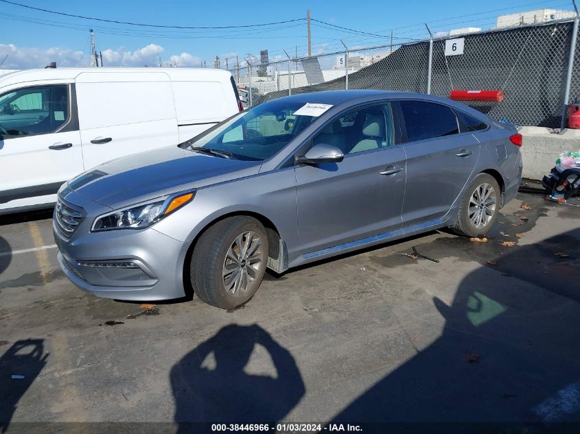 2017 Hyundai Sonata Sport VIN: 5NPE34AF0HH496794 Lot: 38446966