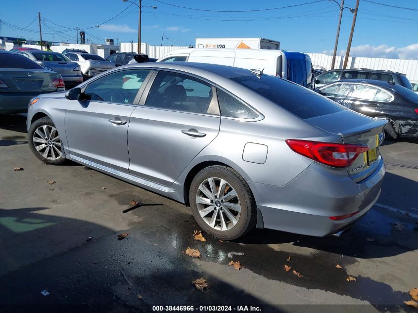 2017 Hyundai Sonata Sport VIN: 5NPE34AF0HH496794 Lot: 38446966