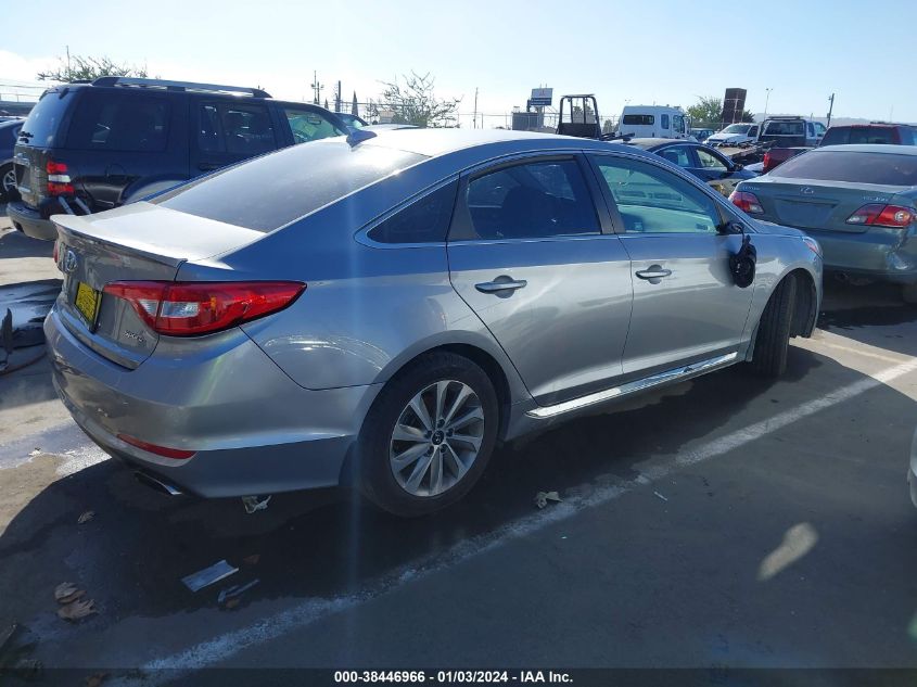 2017 Hyundai Sonata Sport VIN: 5NPE34AF0HH496794 Lot: 38446966