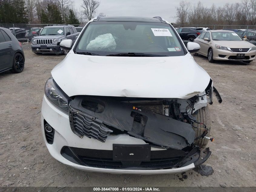 2019 Kia Sorento 3.3L Ex Sport VIN: 5XYPHDA54KG594484 Lot: 38447008