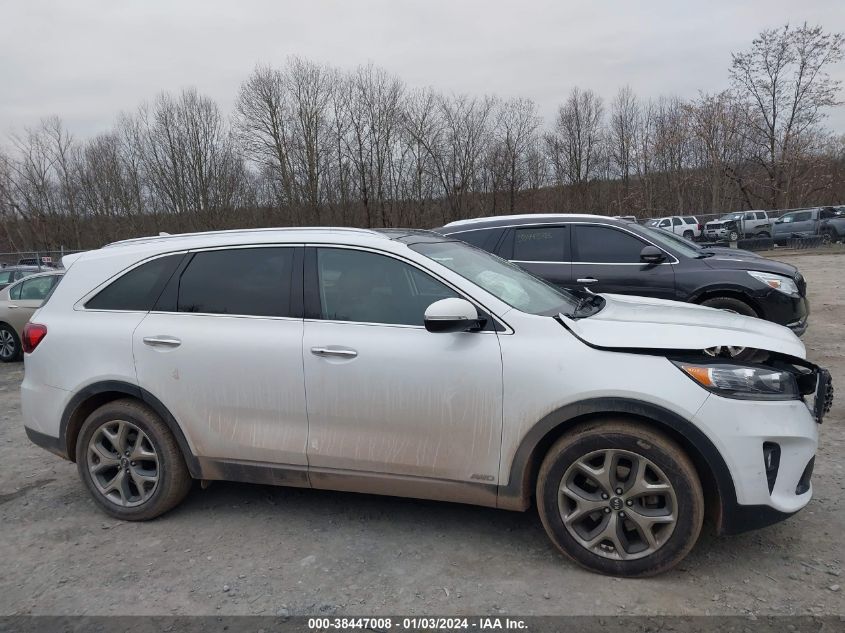 2019 Kia Sorento 3.3L Ex Sport VIN: 5XYPHDA54KG594484 Lot: 38447008