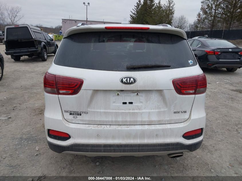 2019 Kia Sorento 3.3L Ex Sport VIN: 5XYPHDA54KG594484 Lot: 38447008