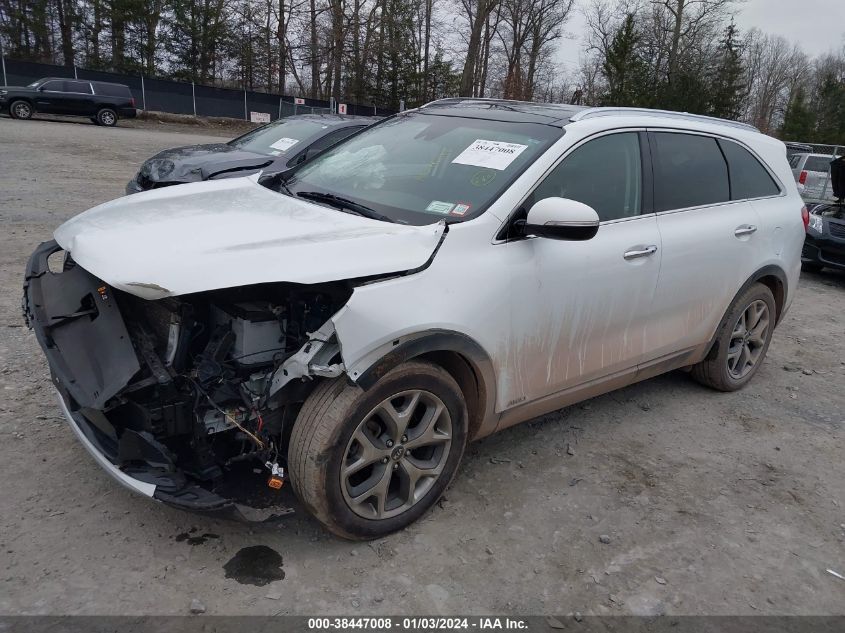 2019 Kia Sorento 3.3L Ex Sport VIN: 5XYPHDA54KG594484 Lot: 38447008