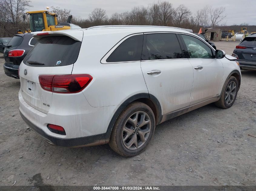 2019 Kia Sorento 3.3L Ex Sport VIN: 5XYPHDA54KG594484 Lot: 38447008