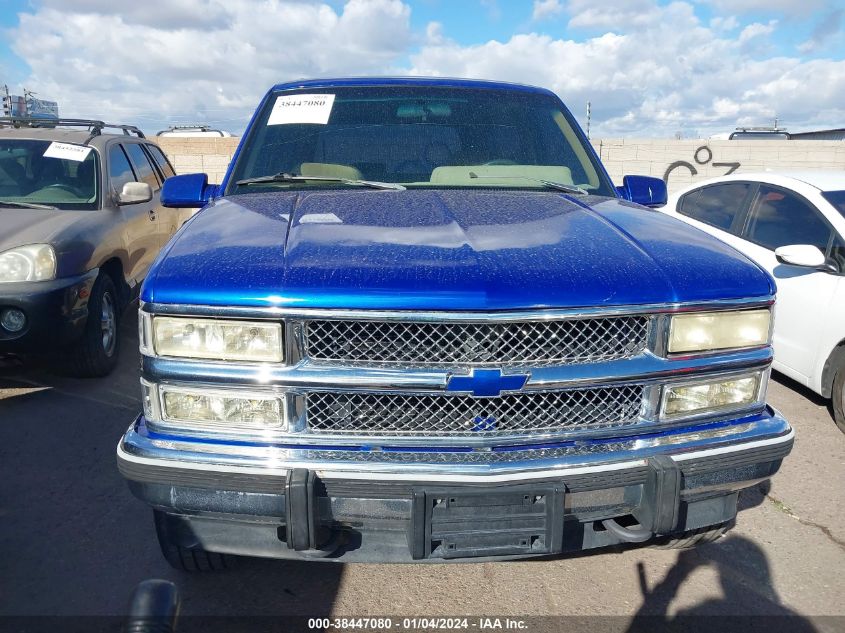 1992 Chevrolet Blazer K1500 VIN: 1GNEK18K2NJ313281 Lot: 38447080