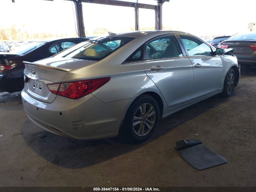 2013 Hyundai Sonata Gls VIN: 5NPEB4AC0DH796712 Lot: 38447154