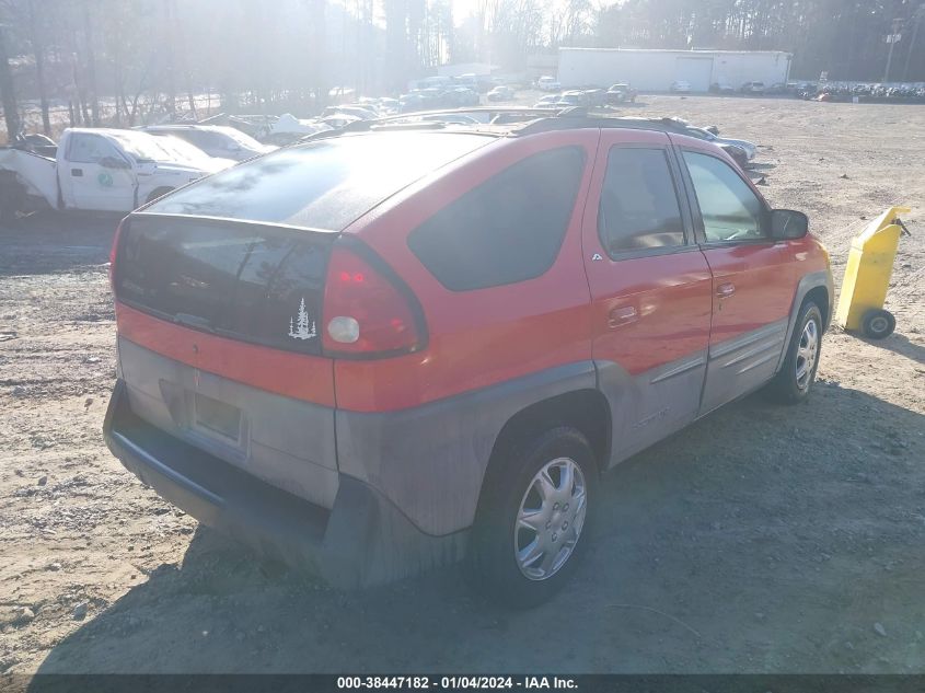 2001 Pontiac Aztek Gt VIN: 3G7DA03E71S507492 Lot: 38447182