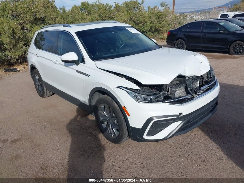 2022 Volkswagen Tiguan 2.0T Se VIN: 3VV3B7AX5NM032296 Lot: 38447356