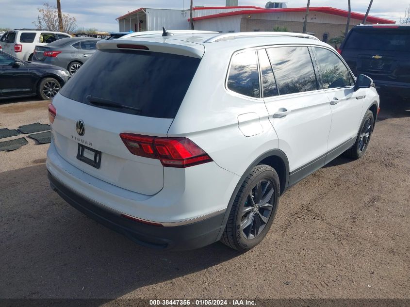 2022 Volkswagen Tiguan 2.0T Se VIN: 3VV3B7AX5NM032296 Lot: 38447356