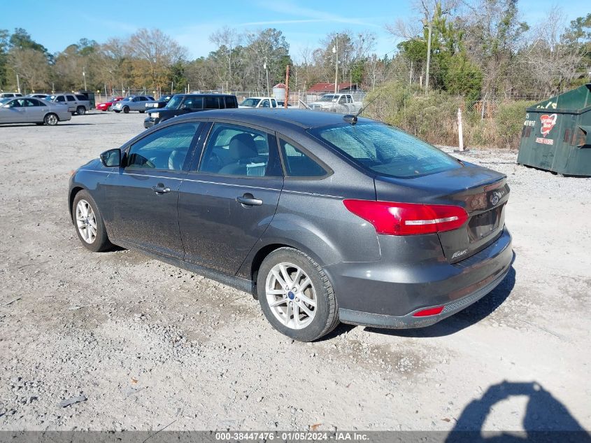 2015 Ford Focus Se VIN: 1FADP3F29FL206552 Lot: 38447476