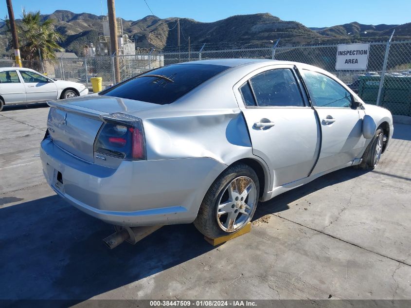 2007 Mitsubishi Galant Es/Se VIN: 4A3AB36F17E049780 Lot: 38447509