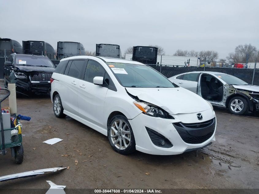 JM1CW2DL0C0113284 2012 Mazda Mazda5 Grand Touring