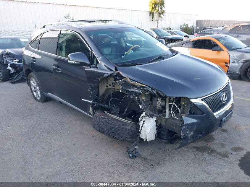 2010 Lexus Rx 350 VIN: 2T2BK1BA8AC053952 Lot: 38447834