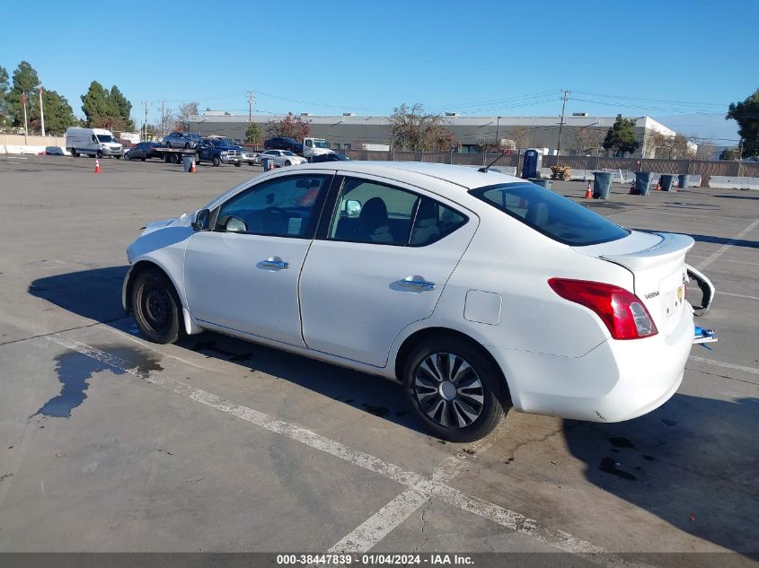 2013 Nissan Versa 1.6 Sv VIN: 3N1CN7AP8DL858055 Lot: 38447839