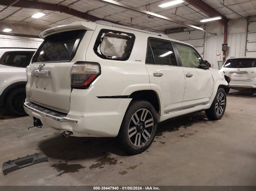 2021 Toyota 4Runner Limited VIN: JTEKU5JR7M5896616 Lot: 38447940