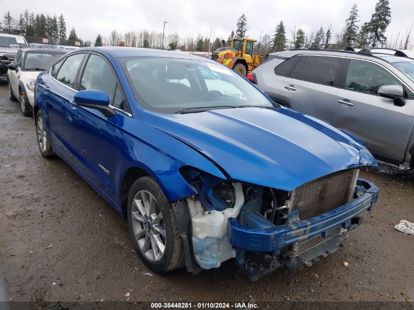 3FA6P0LU8HR355097 2017 Ford Fusion Hybrid Se