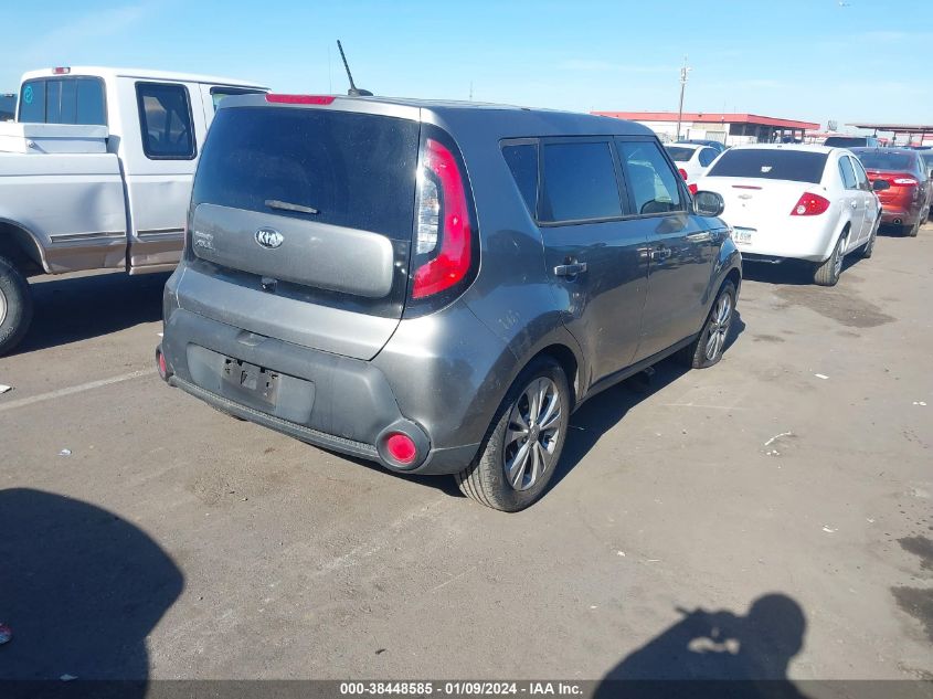 2014 Kia Soul + VIN: KNDJP3A51E7024494 Lot: 38448585