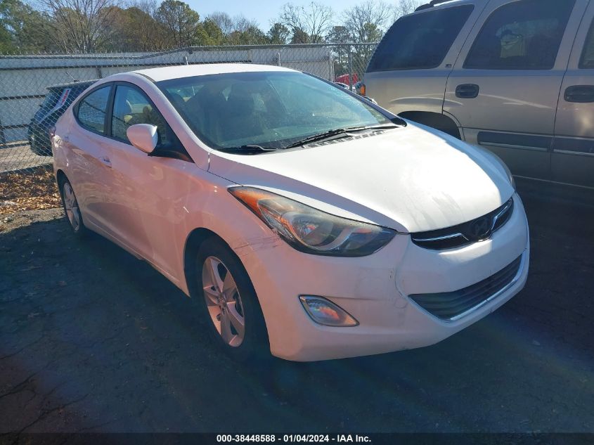 2013 Hyundai Elantra Gls VIN: 5NPDH4AEXDH211629 Lot: 38448588