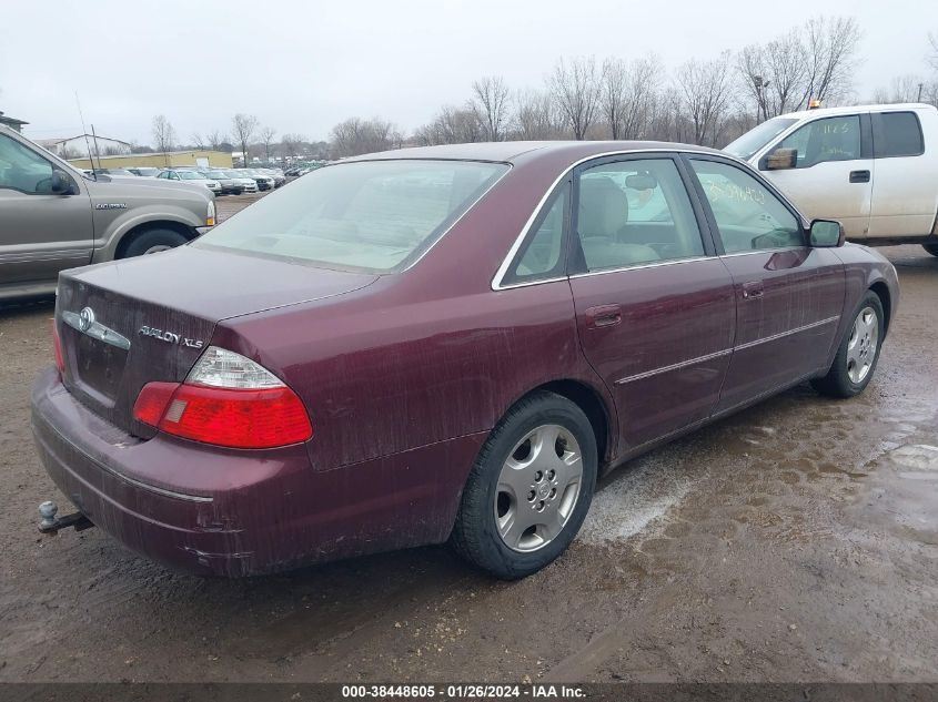 2003 Toyota Avalon Xls VIN: 4T1BF28B73U277665 Lot: 38448605