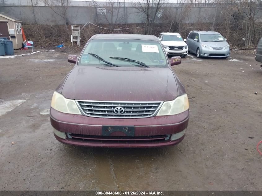 2003 Toyota Avalon Xls VIN: 4T1BF28B73U277665 Lot: 38448605