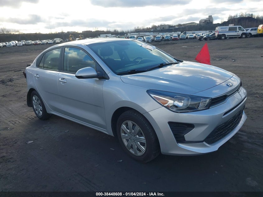 2021 Kia Rio Lx VIN: 3KPA24AD5ME406876 Lot: 38448608