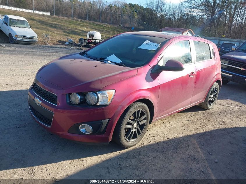 2014 Chevrolet Sonic Lt Auto VIN: 1G1JC6SB5E4132838 Lot: 38448712