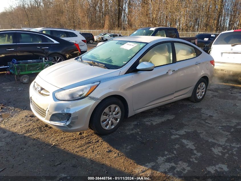 2015 Hyundai Accent Gls VIN: KMHCT4AE2FU899527 Lot: 38448754