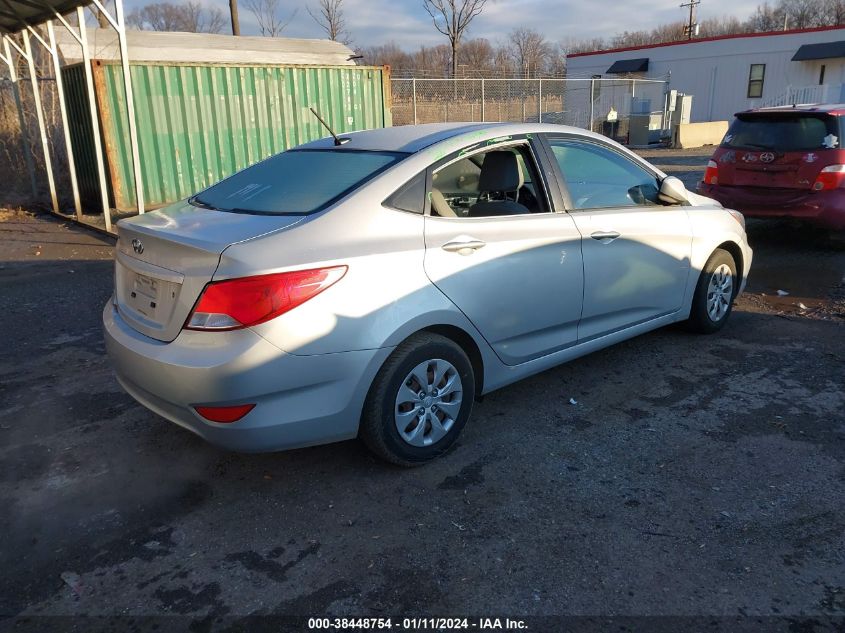 2015 Hyundai Accent Gls VIN: KMHCT4AE2FU899527 Lot: 38448754