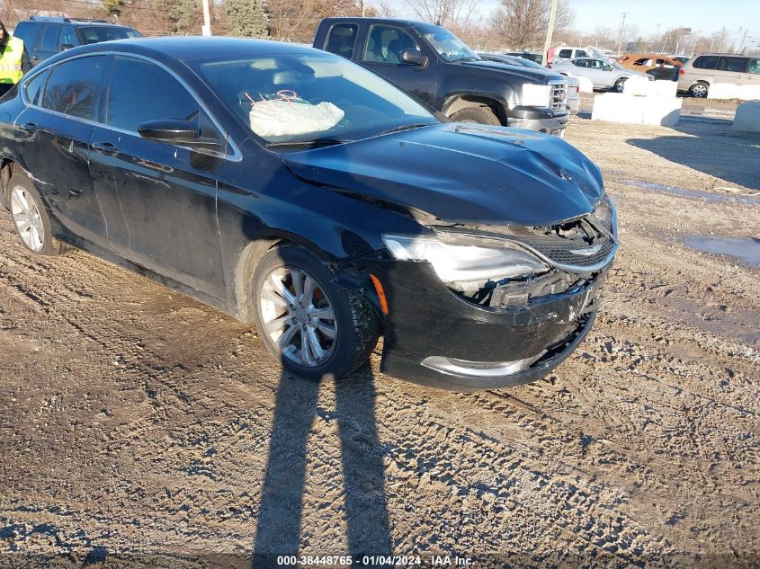 2015 Chrysler 200 Limited VIN: 1C3CCCAB9FN671284 Lot: 38448765