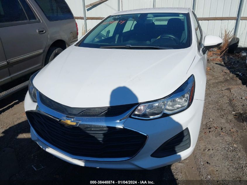 2019 Chevrolet Cruze Ls VIN: 1G1BC5SM5K7132770 Lot: 38448874