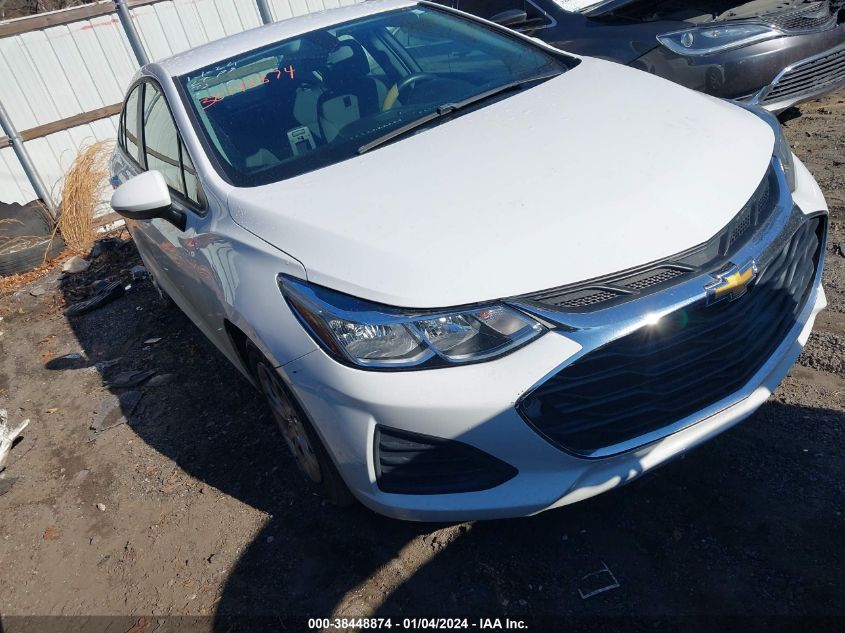 2019 Chevrolet Cruze Ls VIN: 1G1BC5SM5K7132770 Lot: 38448874