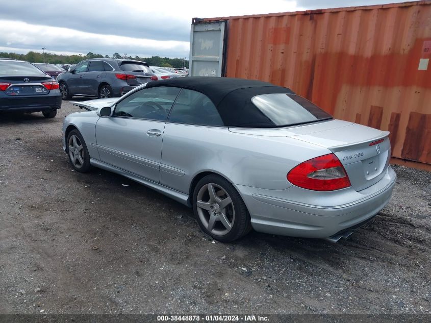 2006 Mercedes-Benz Clk 500 VIN: WDBTK75GX6T057334 Lot: 38448878