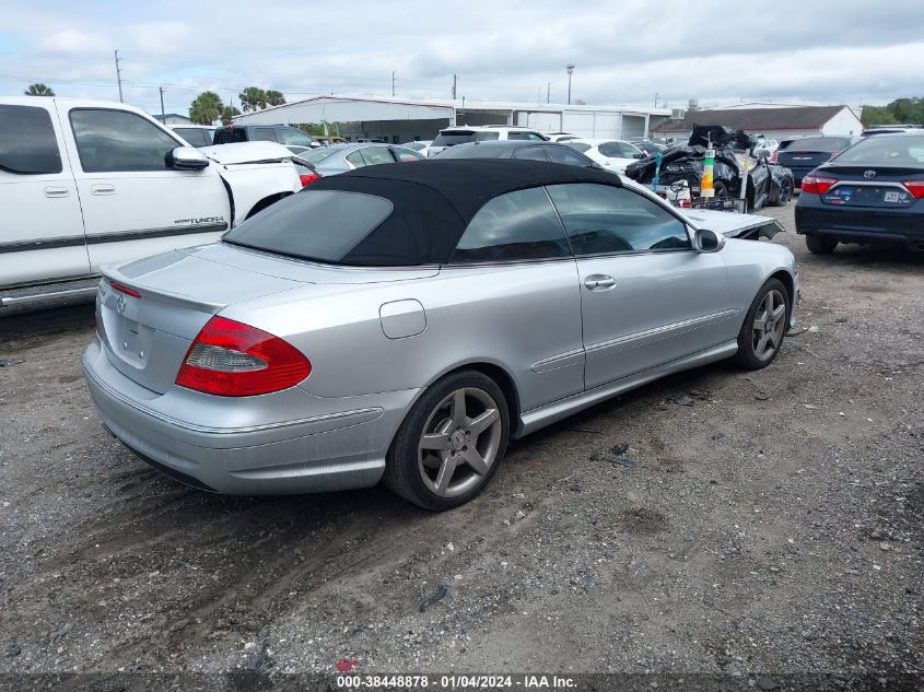 2006 Mercedes-Benz Clk 500 VIN: WDBTK75GX6T057334 Lot: 38448878