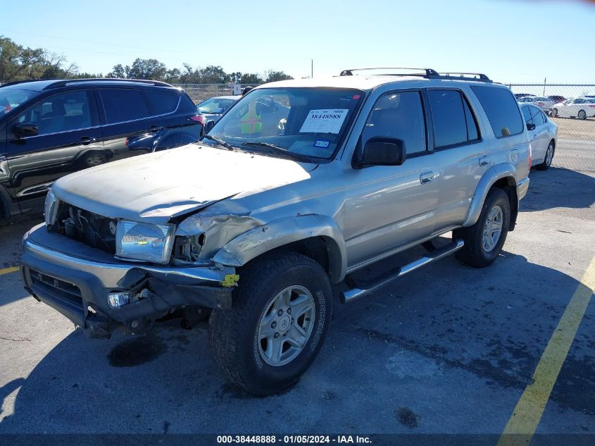 2002 Toyota 4Runner Sr5 VIN: JT3GN86R120223837 Lot: 38448888