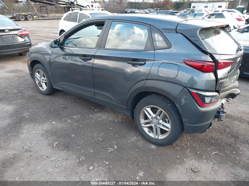 2022 Hyundai Kona Se VIN: KM8K2CAB4NU776941 Lot: 38449227