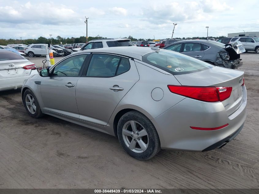 2015 Kia Optima Lx VIN: 5XXGM4A74FG408529 Lot: 38449439