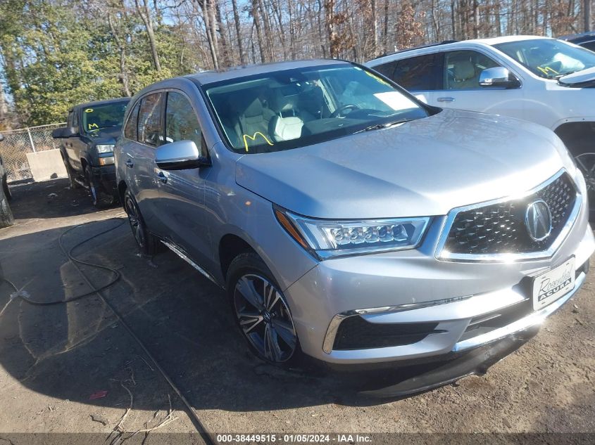 5J8YD4H3XJL019007 2018 Acura Mdx 3.5L (A9)