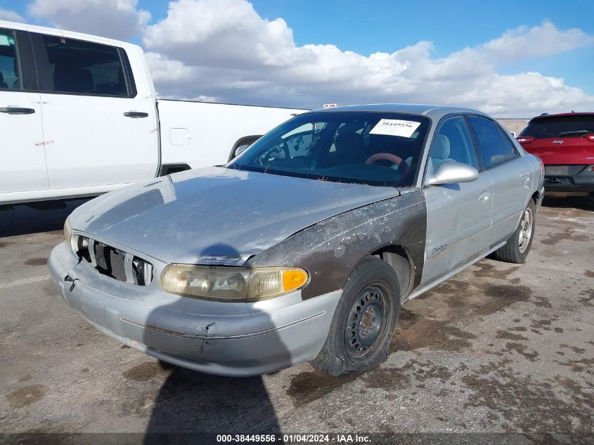 2000 Buick Century Custom VIN: 2G4WS52J9Y1254051 Lot: 38449556