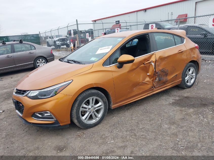 2017 Chevrolet Cruze Lt Auto VIN: 3G1BE6SM3HS560671 Lot: 38449586