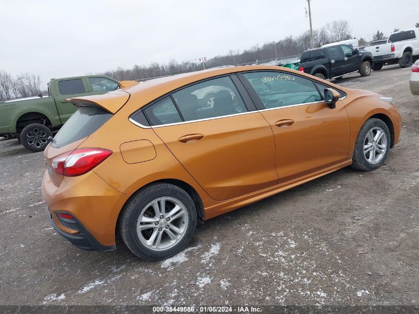 2017 Chevrolet Cruze Lt Auto VIN: 3G1BE6SM3HS560671 Lot: 38449586