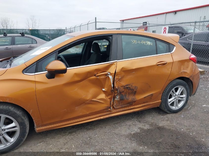 2017 Chevrolet Cruze Lt Auto VIN: 3G1BE6SM3HS560671 Lot: 38449586