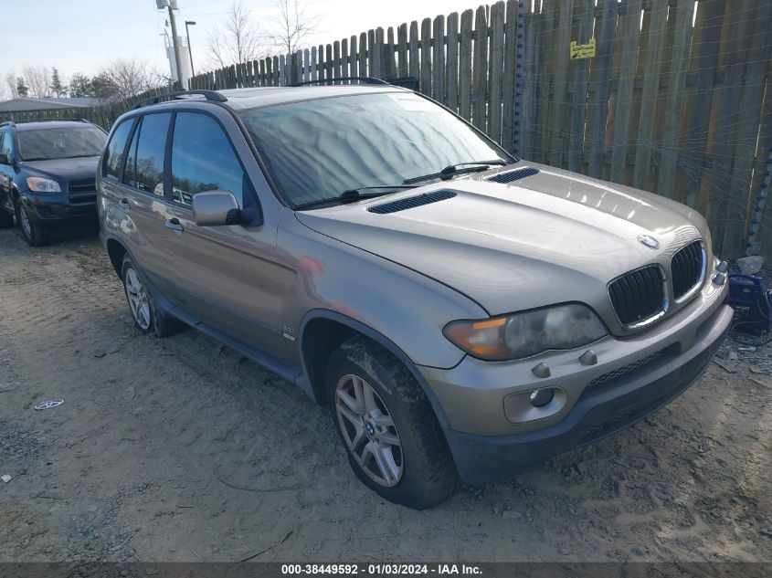 5UXFA13564LU43969 2004 BMW X5 3.0I