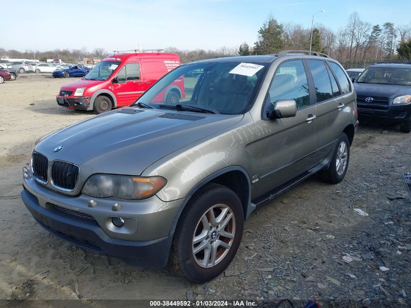 5UXFA13564LU43969 2004 BMW X5 3.0I