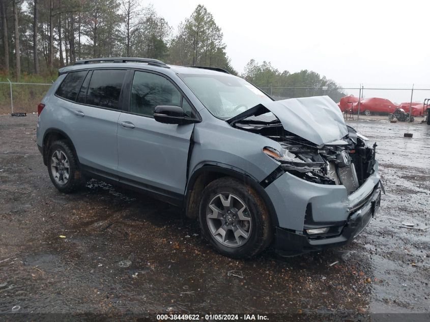 2023 Honda Passport Awd Trailsport VIN: 5FNYF8H60PB000763 Lot: 38449622