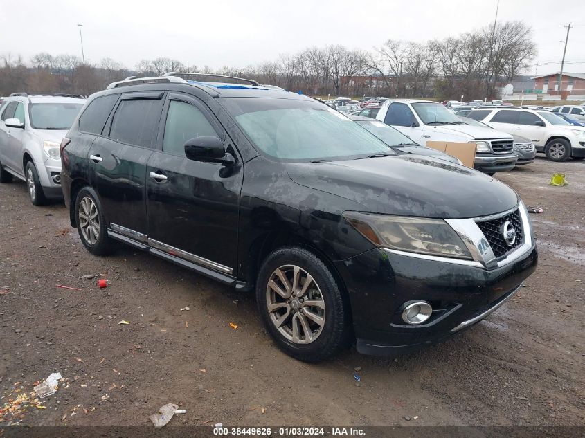 2013 Nissan Pathfinder Sl VIN: 5N1AR2MM0DC603372 Lot: 38449626