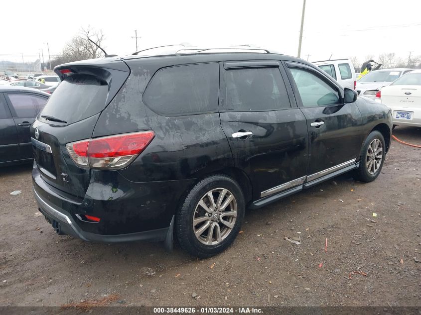 2013 Nissan Pathfinder Sl VIN: 5N1AR2MM0DC603372 Lot: 38449626