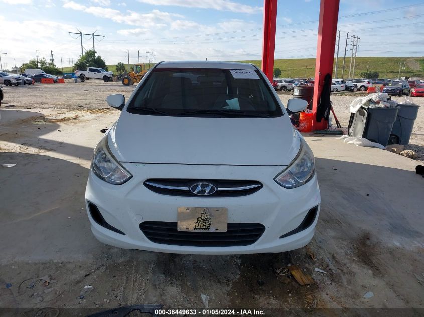 2015 Hyundai Accent Gls VIN: KMHCT4AE8FU839302 Lot: 38449633