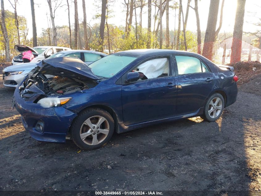 2013 Toyota Corolla S VIN: 2T1BU4EE4DC125412 Lot: 38449665