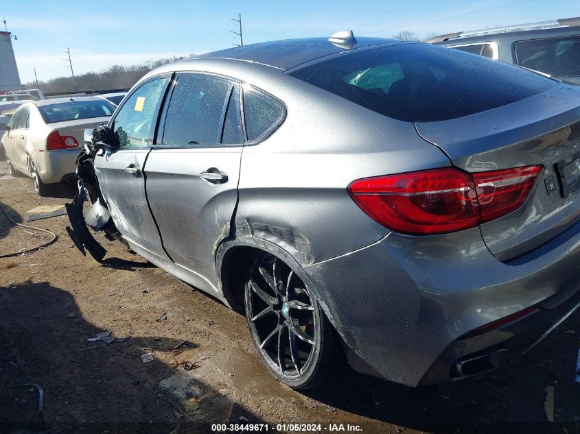 2016 BMW X6 xDrive50I VIN: 5UXKU6C53G0R34234 Lot: 38449671